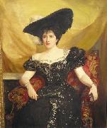 John Singer Sargent Portrait of Jennie Churchill oil painting artist
